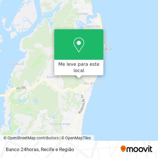 Banco 24horas mapa