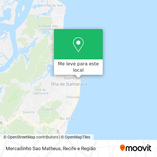 Mercadinho Sao Matheus mapa