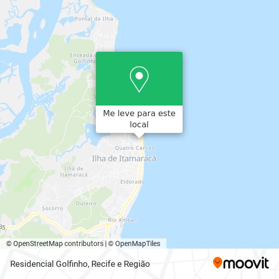 Residencial Golfinho mapa