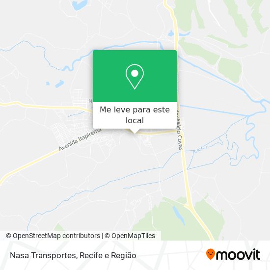 Nasa Transportes mapa