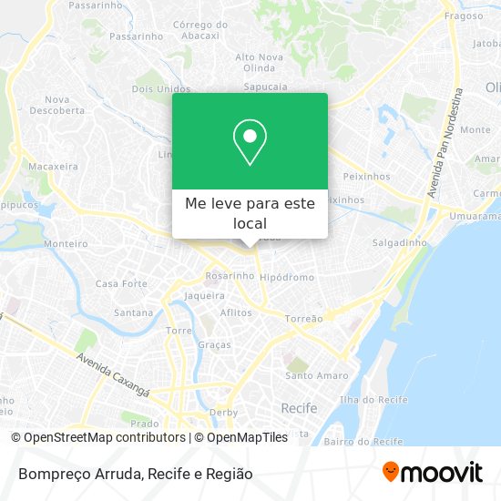 Bompreço Arruda mapa
