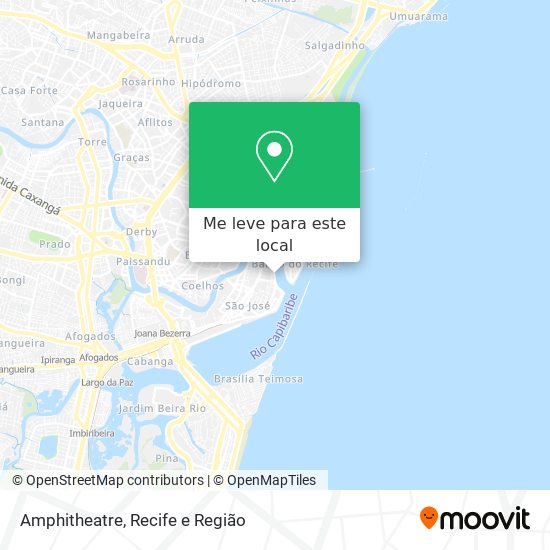 Amphitheatre mapa