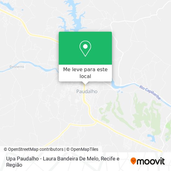 Upa Paudalho - Laura Bandeira De Melo mapa