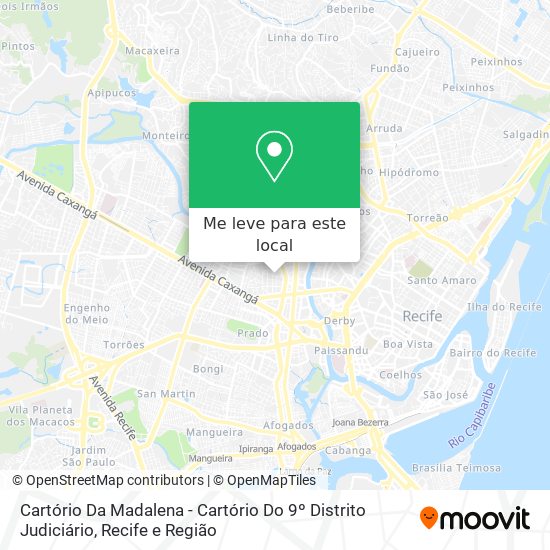Cartório Da Madalena - Cartório Do 9º Distrito Judiciário mapa