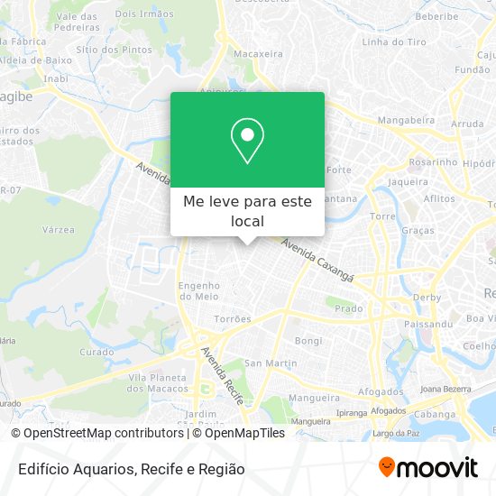 Edifício Aquarios mapa
