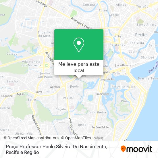 Praça Professor Paulo Silveira Do Nascimento mapa