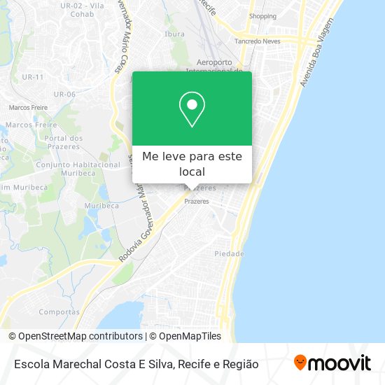 Escola Marechal Costa E Silva mapa