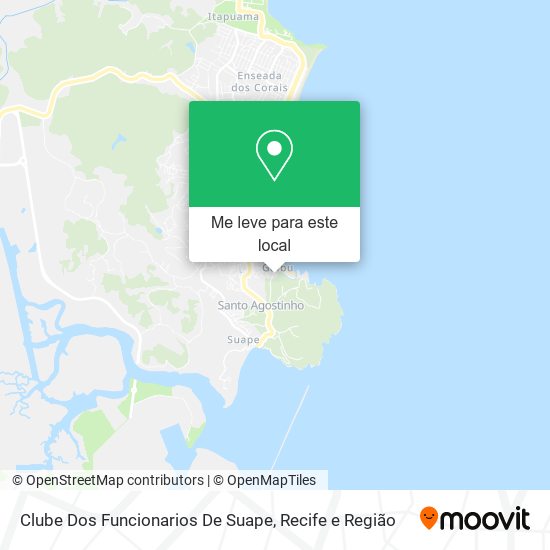 Clube Dos Funcionarios De Suape mapa