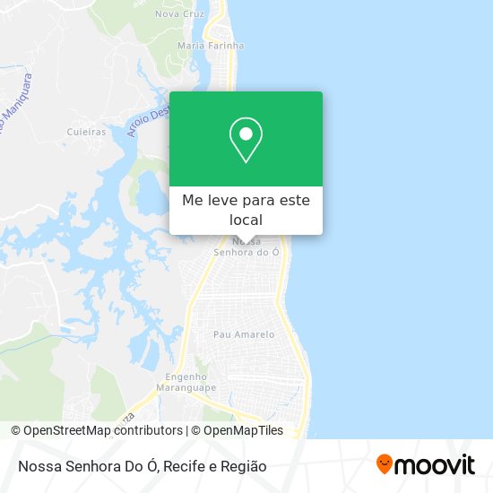 Nossa Senhora Do Ó mapa