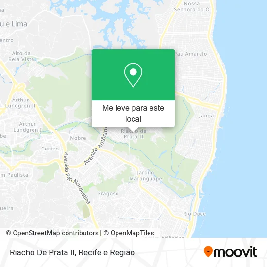 Riacho De Prata II mapa