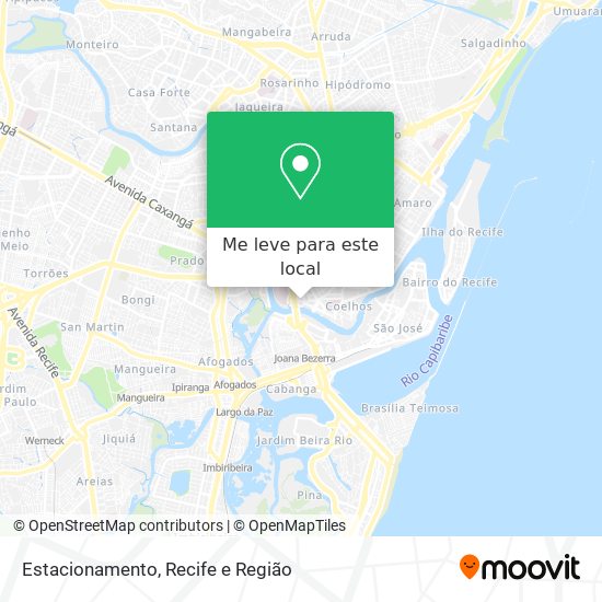 Estacionamento mapa