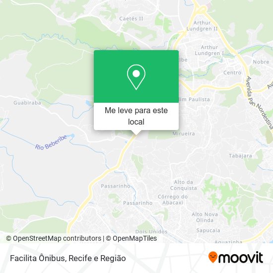 Facilita Ônibus mapa