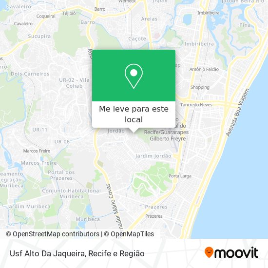 Usf Alto Da Jaqueira mapa