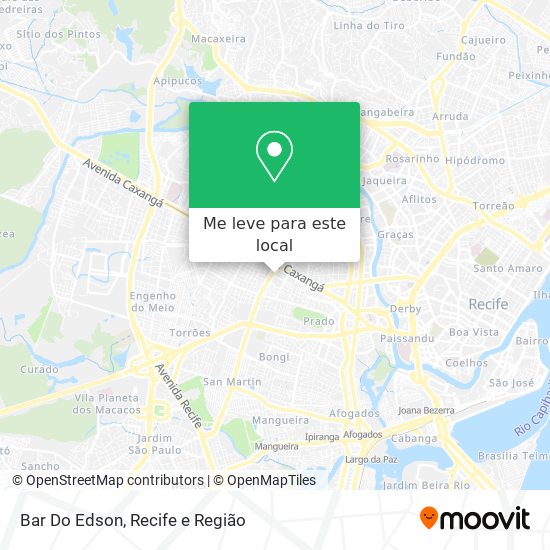 Bar Do Edson mapa