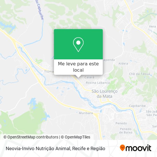 Neovia-Invivo Nutrição Animal mapa