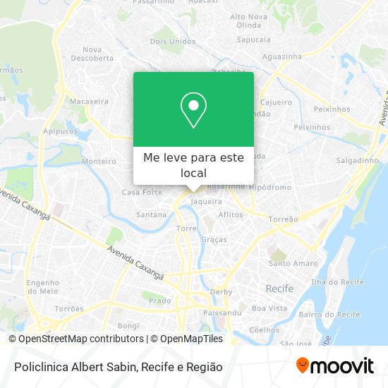Policlinica Albert Sabin mapa