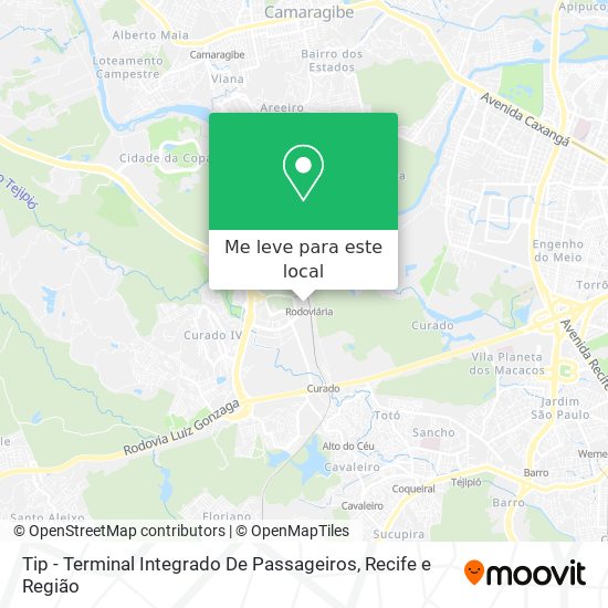 Tip - Terminal Integrado De Passageiros mapa