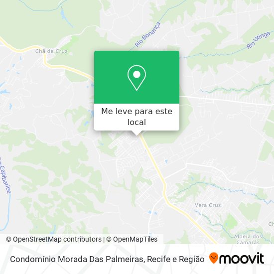 Condomínio Morada Das Palmeiras mapa