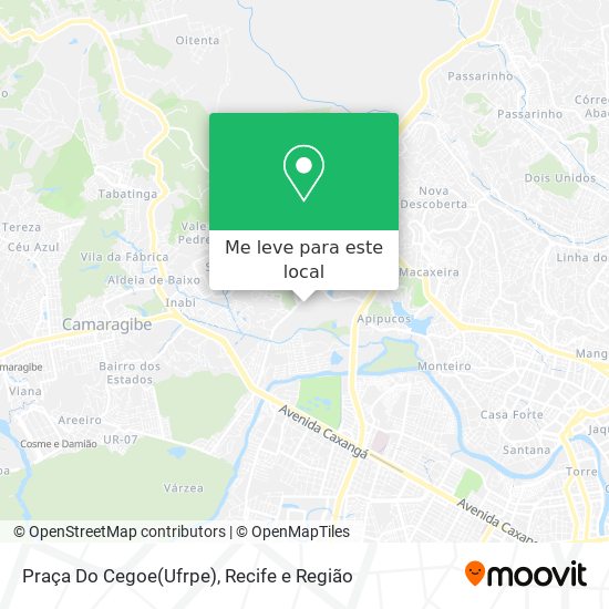 Praça Do Cegoe(Ufrpe) mapa