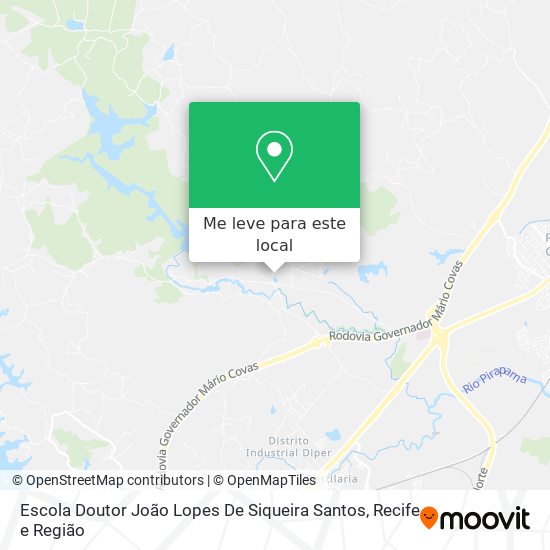 Escola Doutor João Lopes De Siqueira Santos mapa