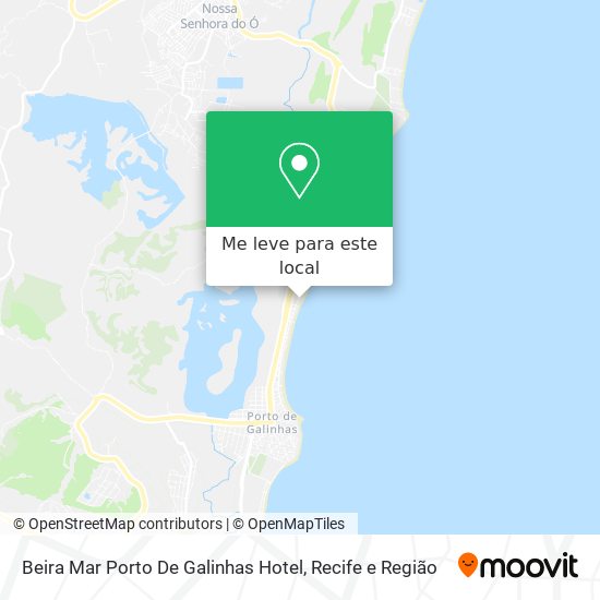 Beira Mar Porto De Galinhas Hotel mapa