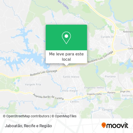 Jaboatão mapa