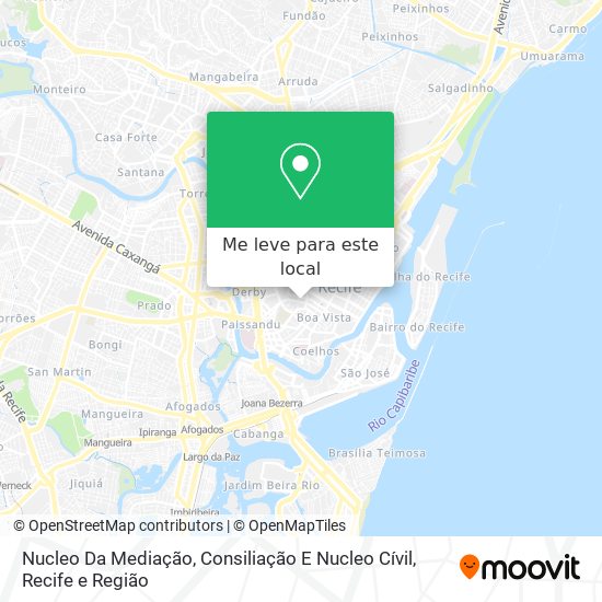 Nucleo Da Mediação, Consiliação E Nucleo Cívil mapa