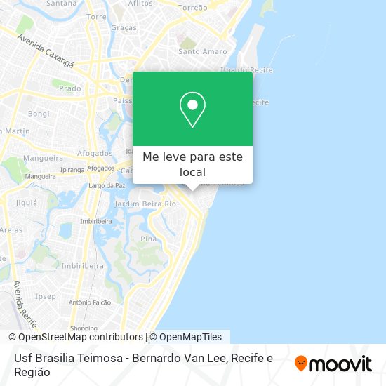 Usf Brasilia Teimosa - Bernardo Van Lee mapa