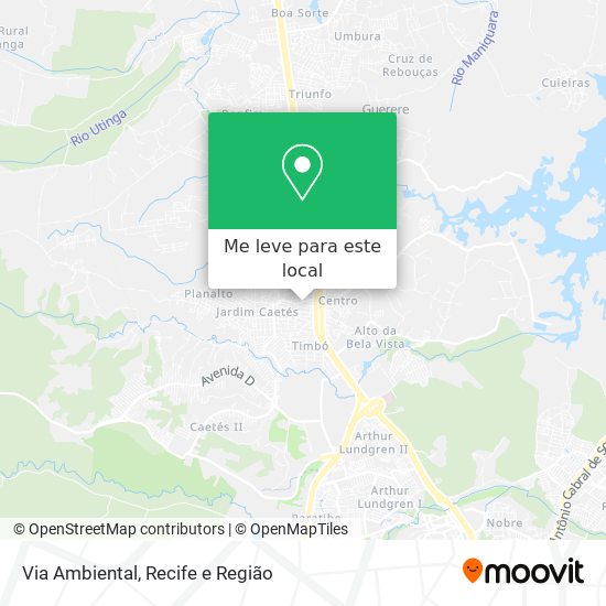 Via Ambiental mapa