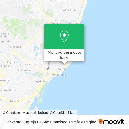 Convento E Igreja De São Francisco mapa