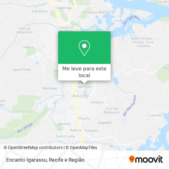 Encanto Igarassu mapa
