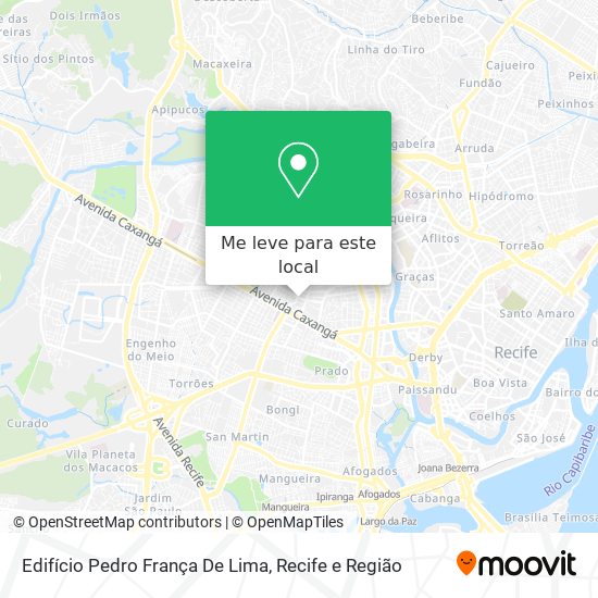 Edifício Pedro França De Lima mapa