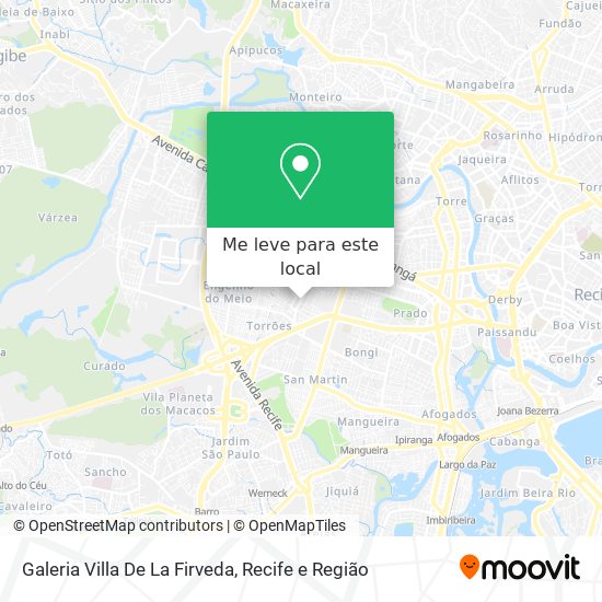 Galeria Villa De La Firveda mapa