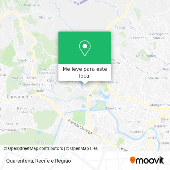 Quarentena mapa