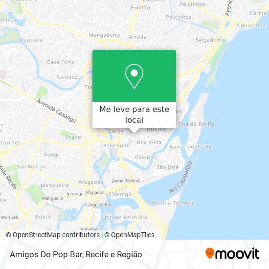 Amigos Do Pop Bar mapa