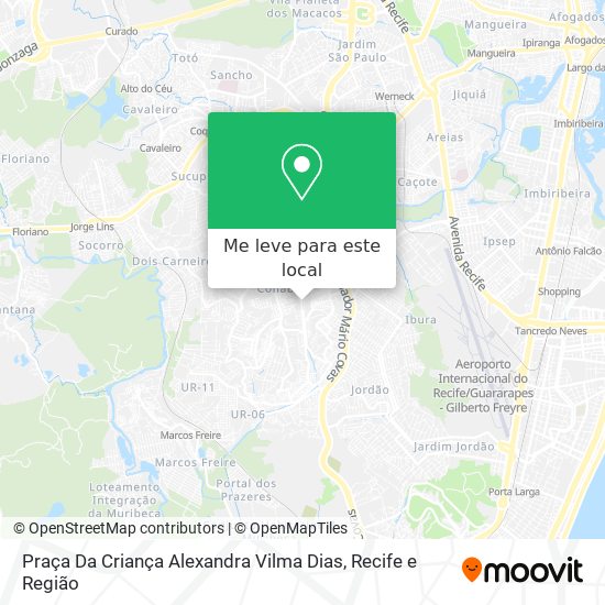 Praça Da Criança Alexandra Vilma Dias mapa