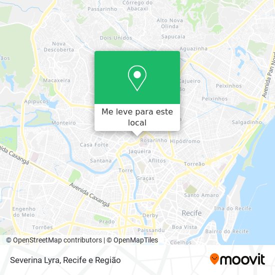 Severina Lyra mapa