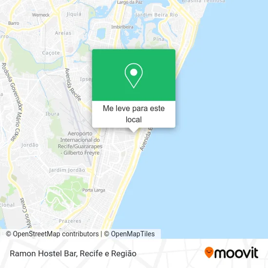 Ramon Hostel Bar mapa