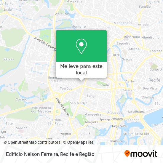 Edifício Nelson Ferreira mapa