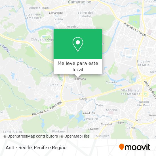 Antt - Recife mapa