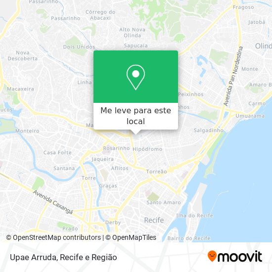 Upae Arruda mapa