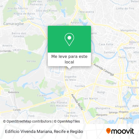 Edifício Vivenda Mariana mapa