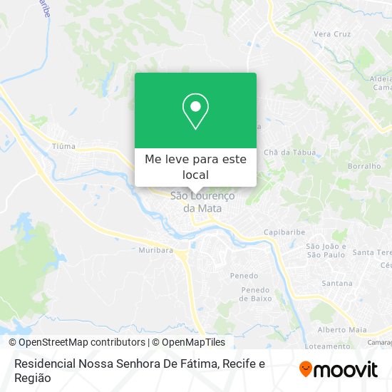 Residencial Nossa Senhora De Fátima mapa