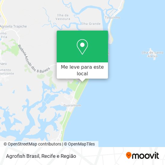 Agrofish Brasil mapa