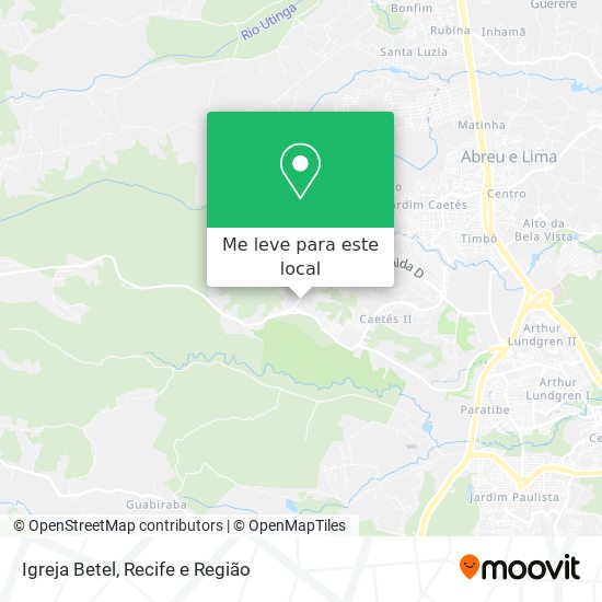 Igreja Betel mapa