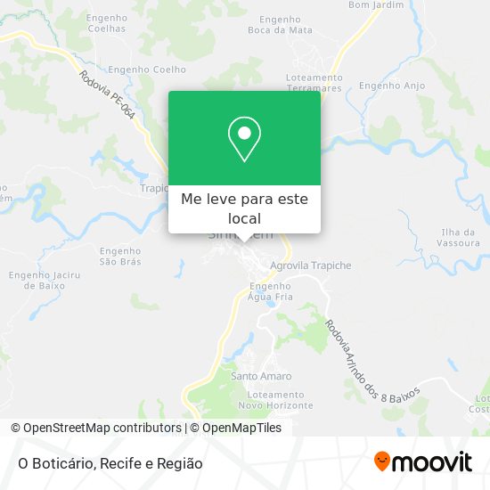 O Boticário mapa