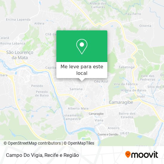 Campo Do Vigia mapa