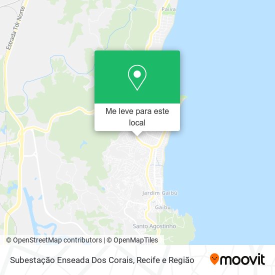 Subestação Enseada Dos Corais mapa