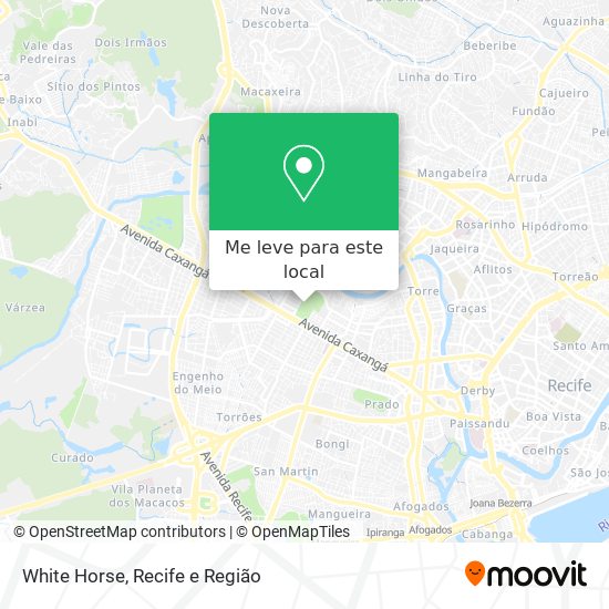 White Horse mapa