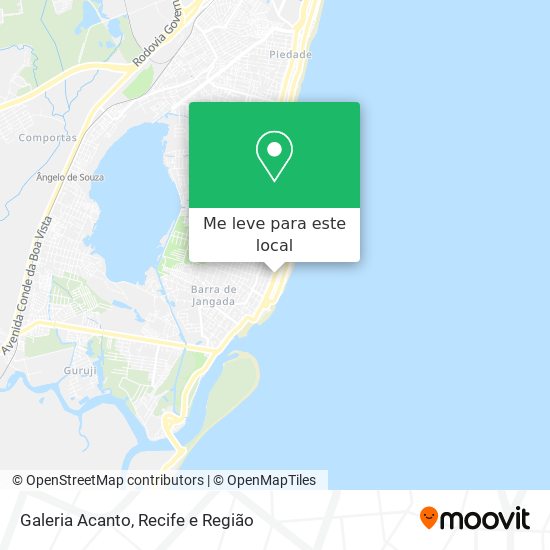 Galeria Acanto mapa